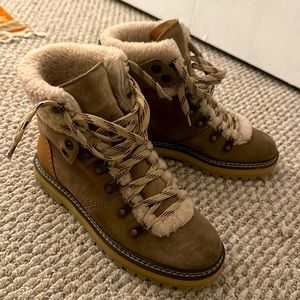 See By Chloe Brown and Tan Boots